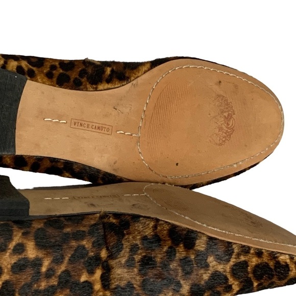 Vince Camuto‎ Edmontin Leopard calf hair flat. Size 9 - Picture 9 of 10